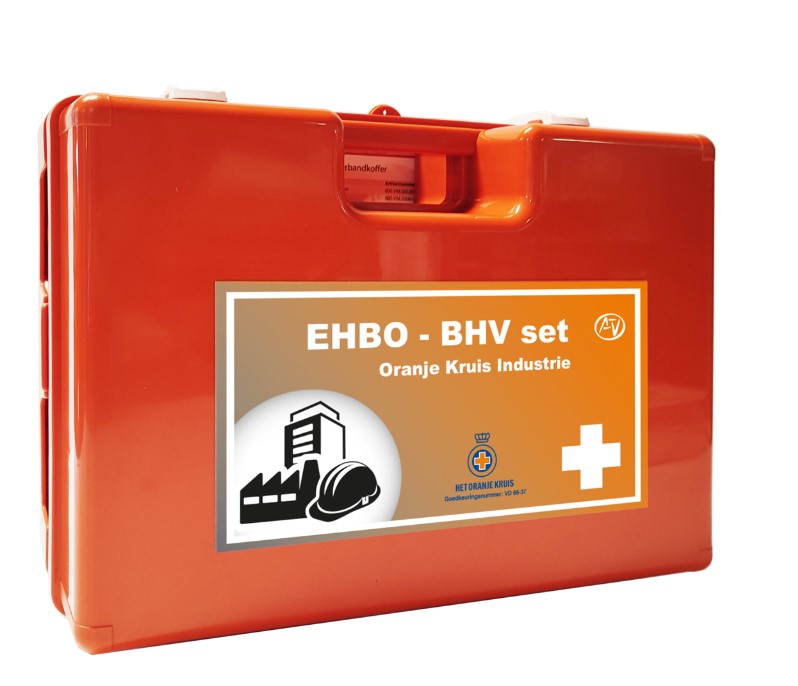 EHBO-BHV-koffer Oranje Kruis Industrie